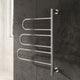 Reina Orne Dry Electric Polished Heated Towel Rail Designer Radiator