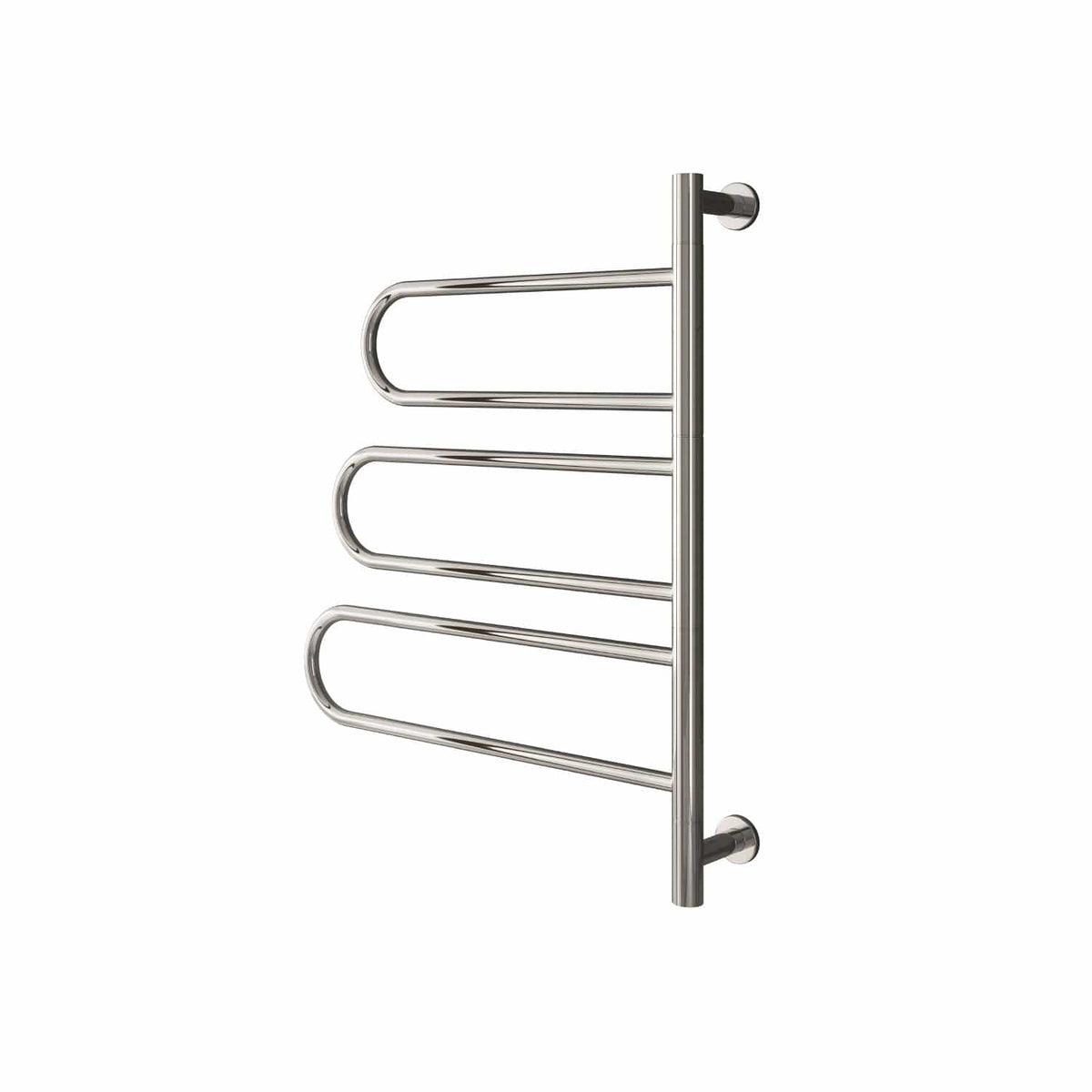 750 x 550 mm Reina Orne Dry Electric Polished Heated Towel Rail Designer Radiator