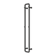 Matt Black Electric Heated Towel Rail