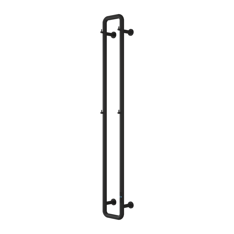 Matt Black Electric Heated Towel Rail