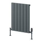 Reina Piatto Horizontal Aluminium Radiator