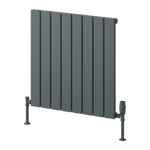 Reina Piatto Horizontal Aluminium Radiator