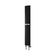 Reina Picoli Black aluminium radiator