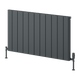 Reina Resia Horizontal Anthracite aluminium radiator 600 x 1040mm
