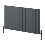 Matt Black Horizontal Designer Radiator