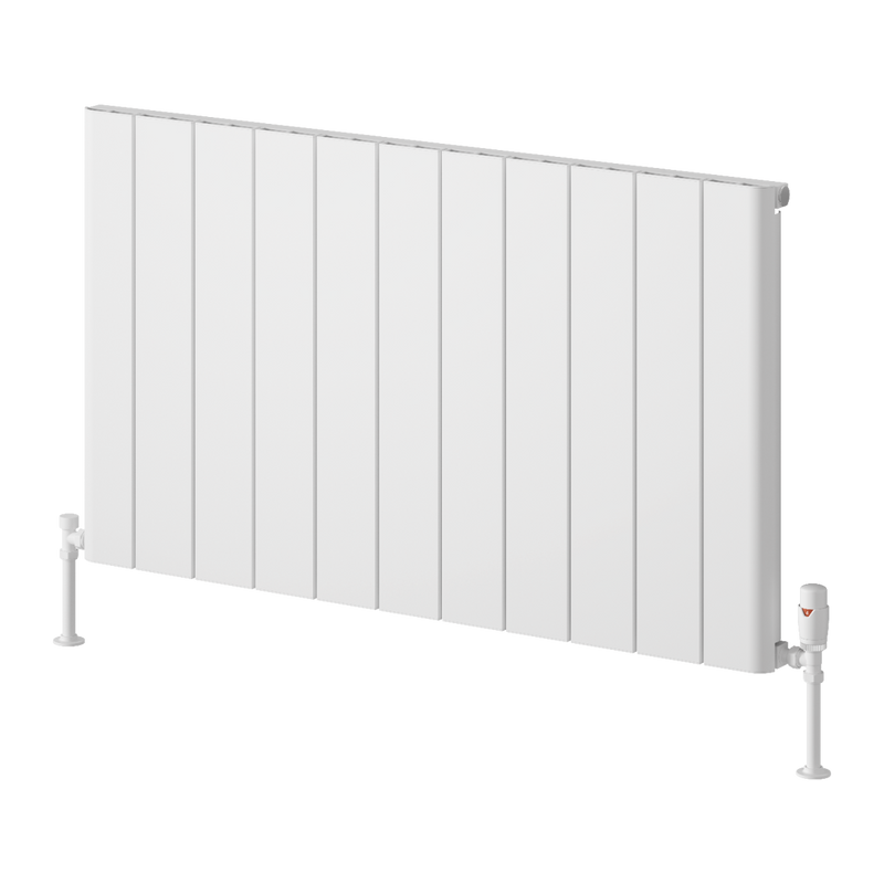 White Horizontal Designer Radiator