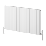 White Horizontal Designer Radiator