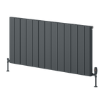 Matt Black Horizontal Designer Radiator