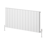 White Horizontal Designer Radiator