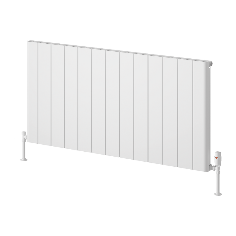 White Horizontal Designer Radiator