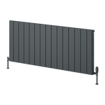 Matt Black Horizontal Designer Radiator