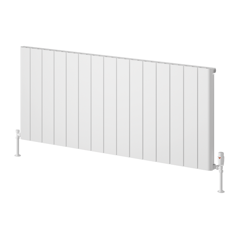 White Horizontal Designer Radiator
