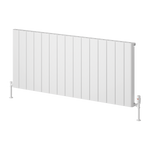 White Horizontal Designer Radiator