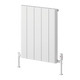 Reina Resia Horizontal White aluminium radiator 600 x 470mm