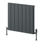 Matt Black Horizontal Designer Radiator