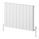 Reina Resia Horizontal White aluminium radiator 600 x 850mm