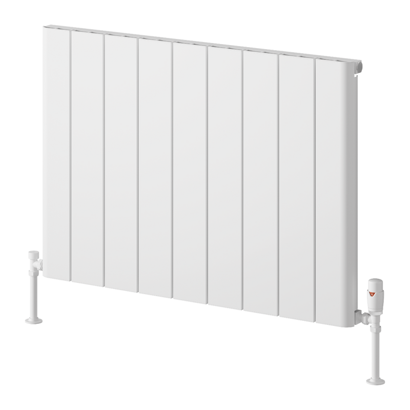 White Horizontal Designer Radiator