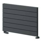 Reina Rienza Horizontal Aluminium Radiator anthracite