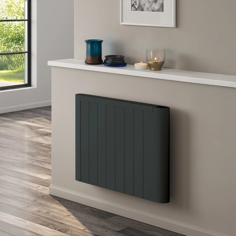 Reina Serre Wifi Electric Radiator Aluminium Horizontal White or Anthracite
