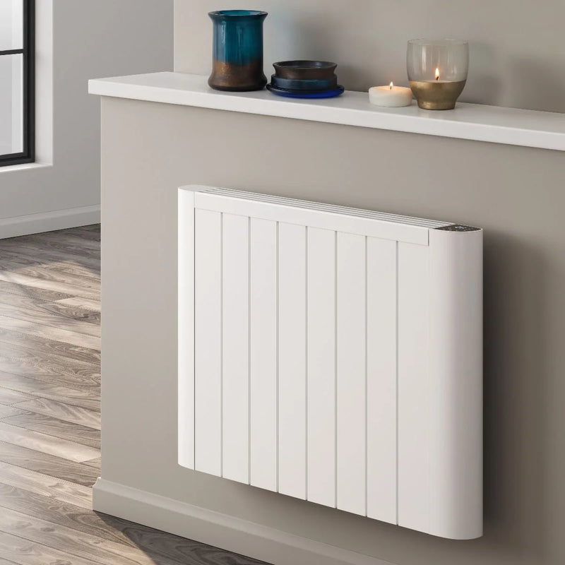 Reina Serre Wifi Electric Radiator Aluminium Horizontal White or Anthracite