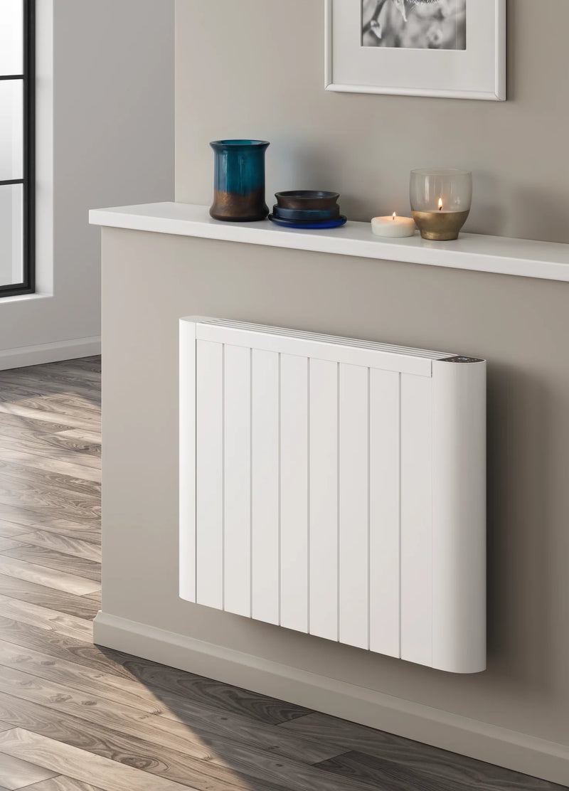 Reina Serre Wifi Electric Radiator Aluminium Horizontal White or Anthracite