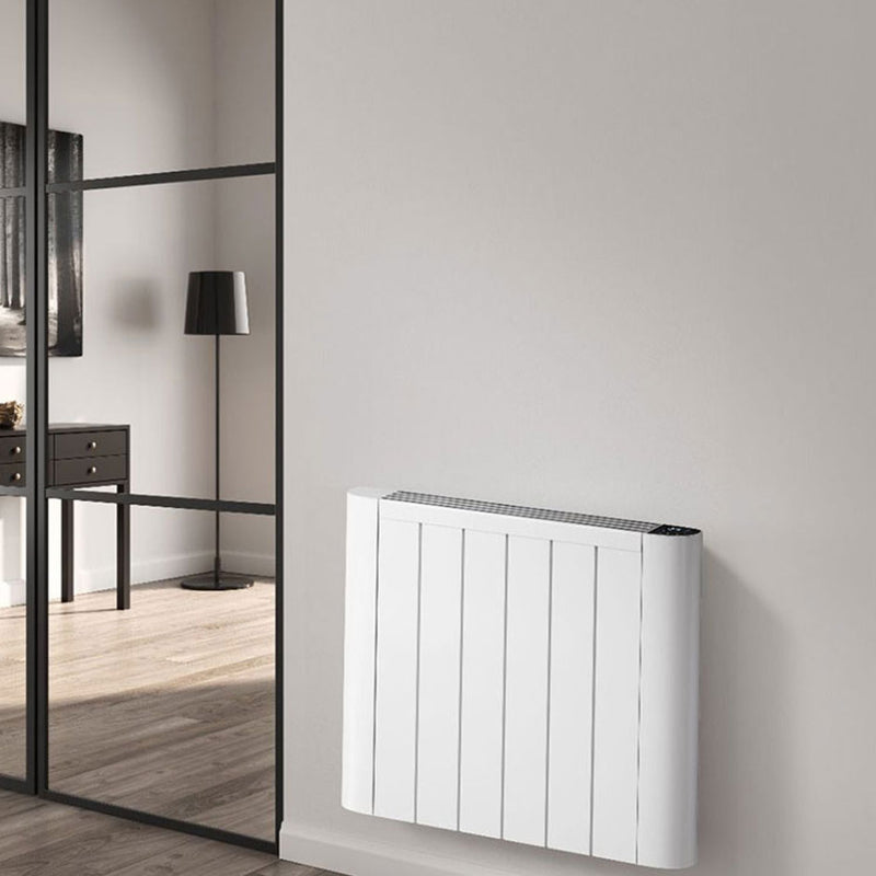 Reina Serre Wifi Electric Radiator Aluminium White