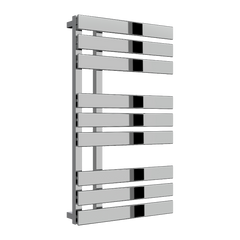 Reina Sesia Vertical Chrome Towel Rail Steel Radiator