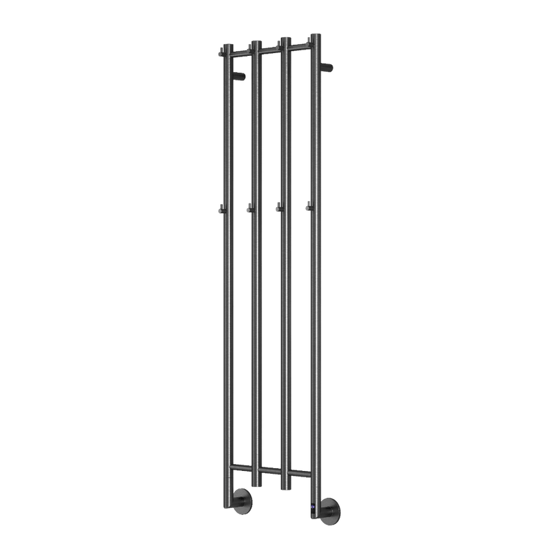 Reina Solara Dry Electric Stainless Steel Towel Radiator gun metal