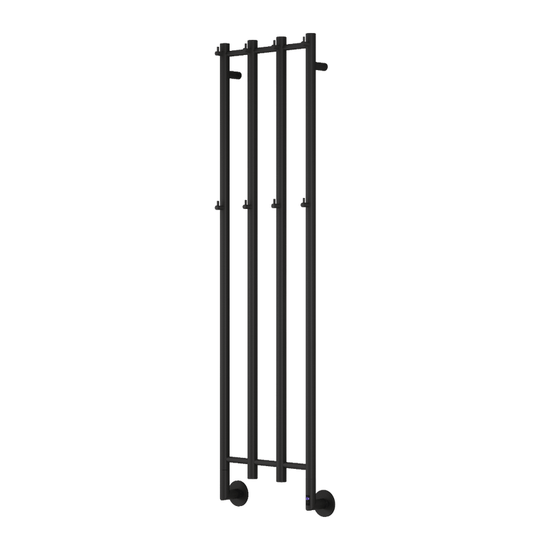 Reina Solara Dry Electric Stainless Steel Towel Radiator black
