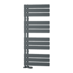 Matt Black Heated Towel Rail