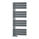 Matt Black Heated Towel Rail