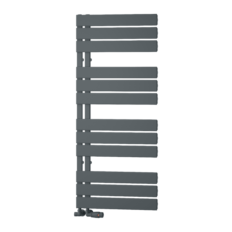 Matt Black Heated Towel Rail