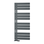 Matt Black Heated Towel Rail