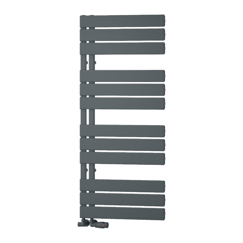 Matt Black Heated Towel Rail