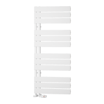 White Heated Towel Rail
