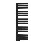 Matt Black Heated Towel Rail