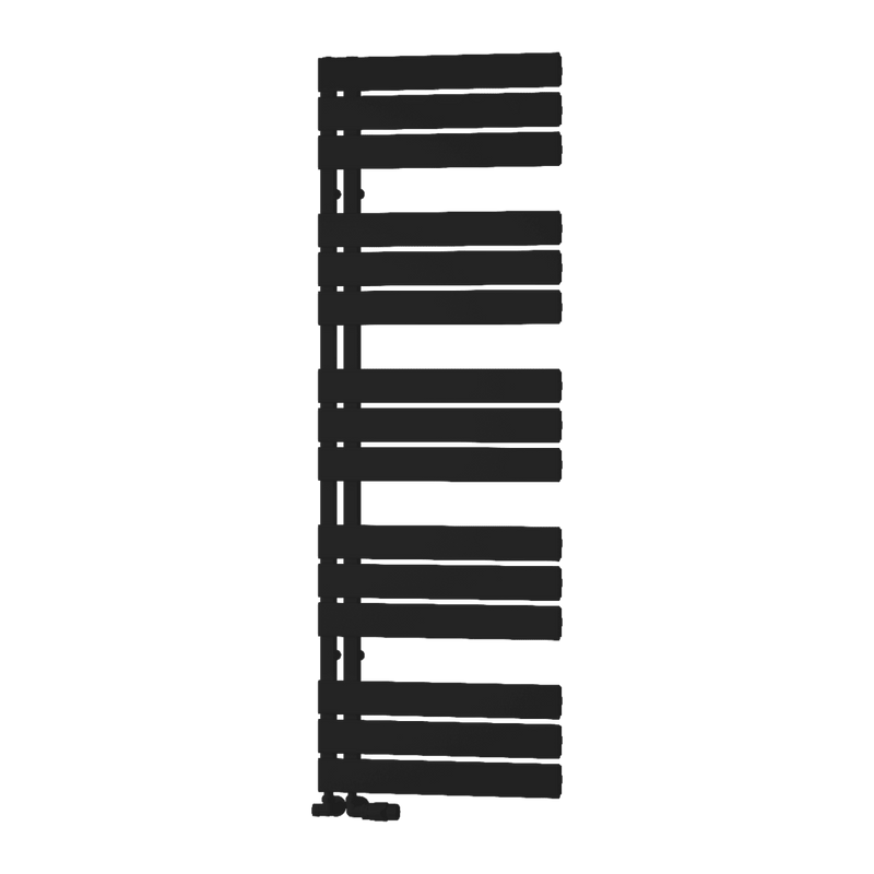 Matt Black Heated Towel Rail