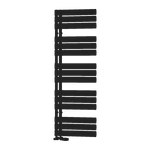 Matt Black Heated Towel Rail