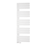 White Heated Towel Rail