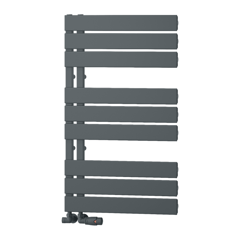 Matt Black Heated Towel Rail
