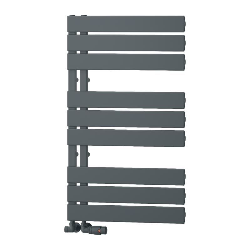 Matt Black Heated Towel Rail