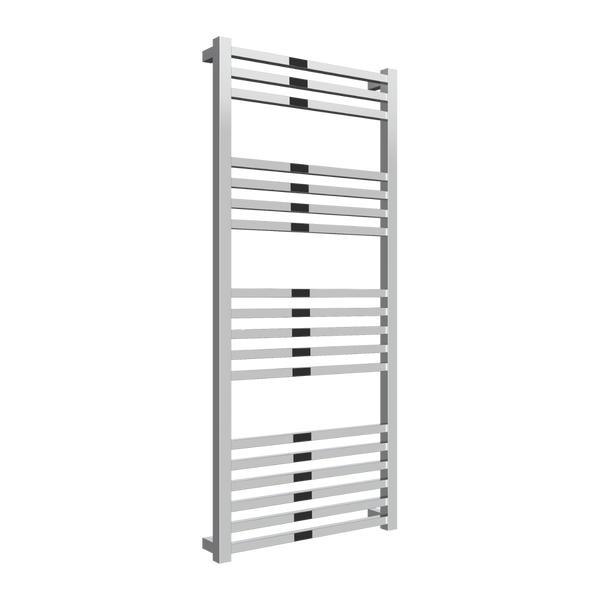 Reina Vasto Vertical Chrome Towel Rail Steel Radiator