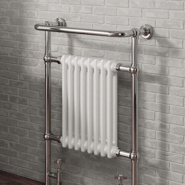 Reina Victoria Traditional Heated Towel Rail Radiator