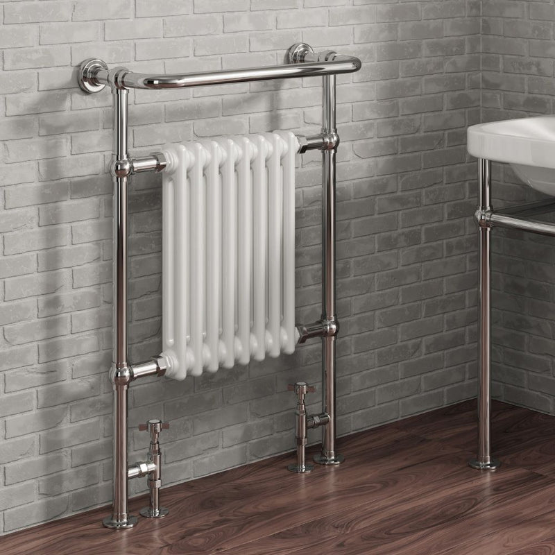 Reina Victoria Traditional Heated Towel Rail Radiator