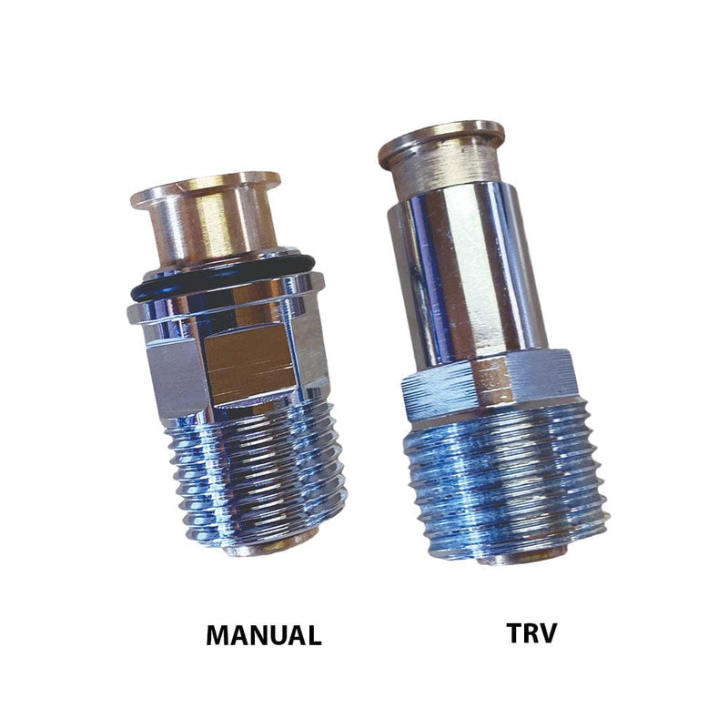 Shut-Off Valves Pair - Manual and TRV For Towel Rail