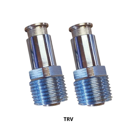 Shut-Off Valve TRV Shut-Off Valves Pair - Manual and TRV For Towel Rail