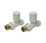 White Heated Towel Rail