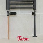 Talon Snappit Towel Rail Radiator Pipe Covers Collars - lifestyle