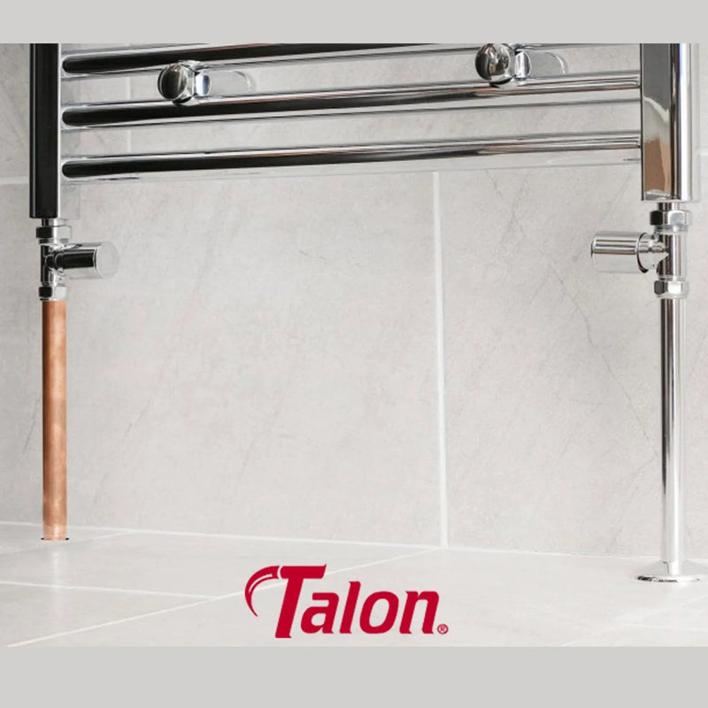 Talon Snappit Towel Rail Radiator Pipe Covers Collars - dimensions