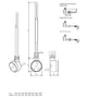 Terma 43D LST Silver Thermostatic Heating Element